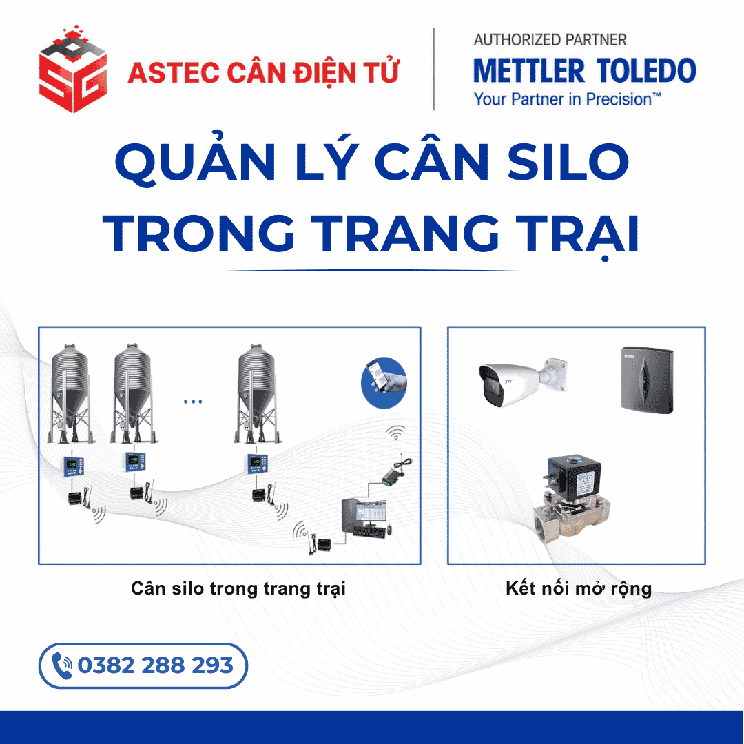 GIẢI PHÁP CÂN SILO CHO TRANG TRẠI CHĂN NUÔI